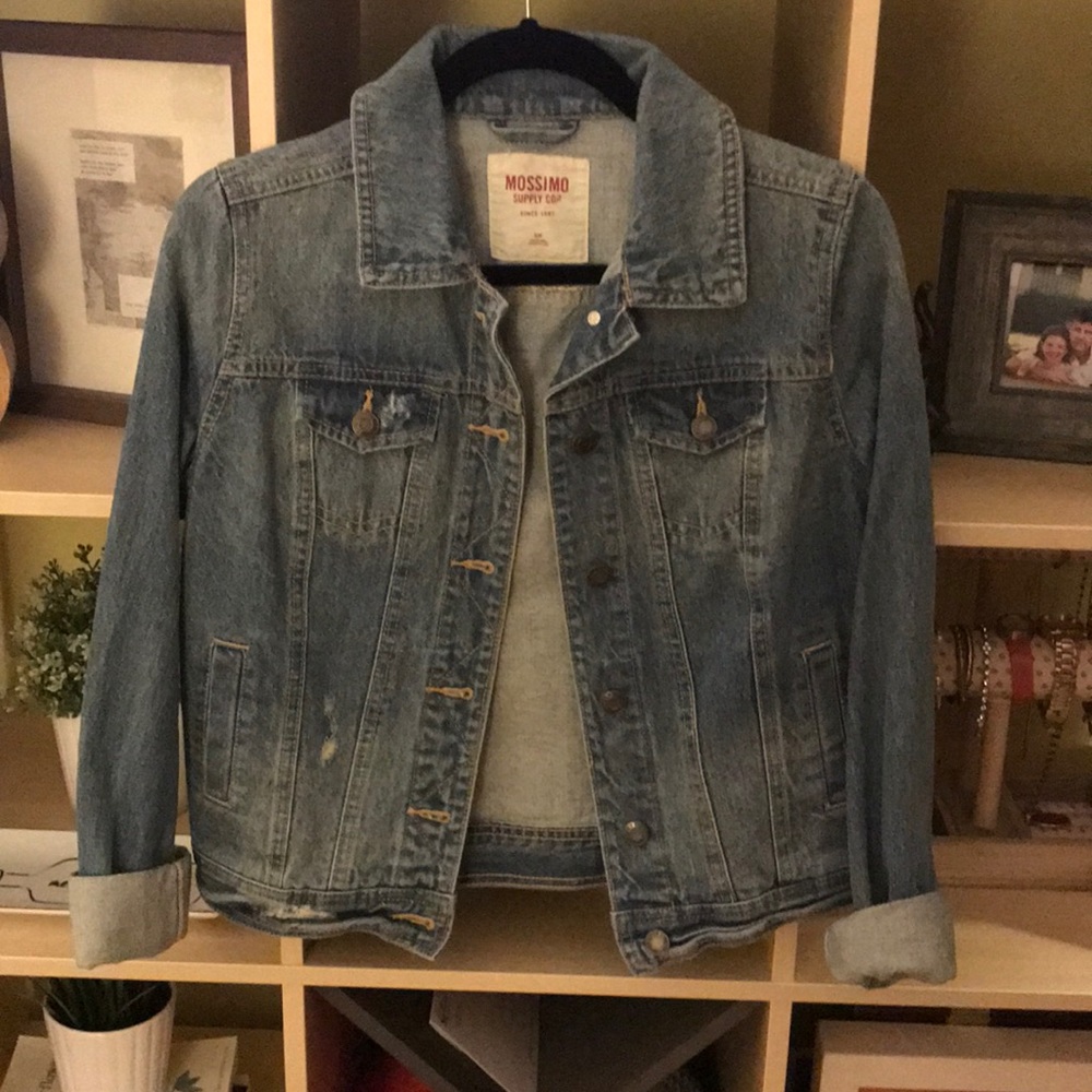 NWOT Mossimo light Jean jacket size S